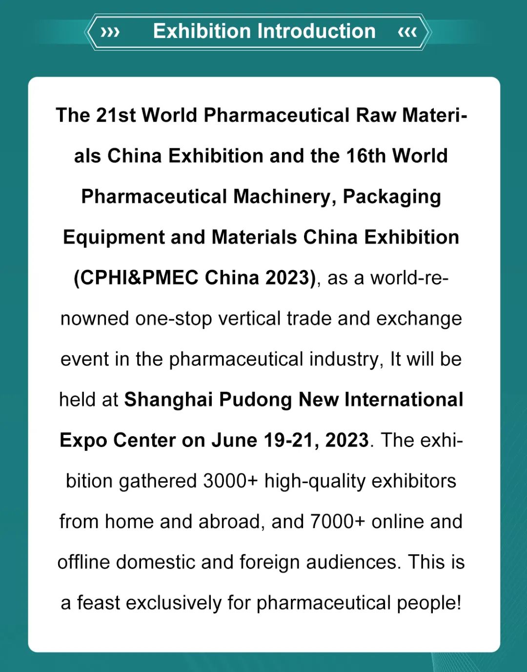 Jhenten Machinery  invites you to CPHI & PMEC China 2023,！(圖3)